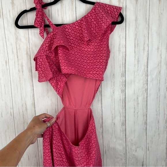 Tularosa Revolve Belle Jumpsuit in Coral size Small - Picture 10 of 13